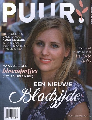 PUUR! Magazine nr. 1, 2021 – Een nieuwe bladzijde