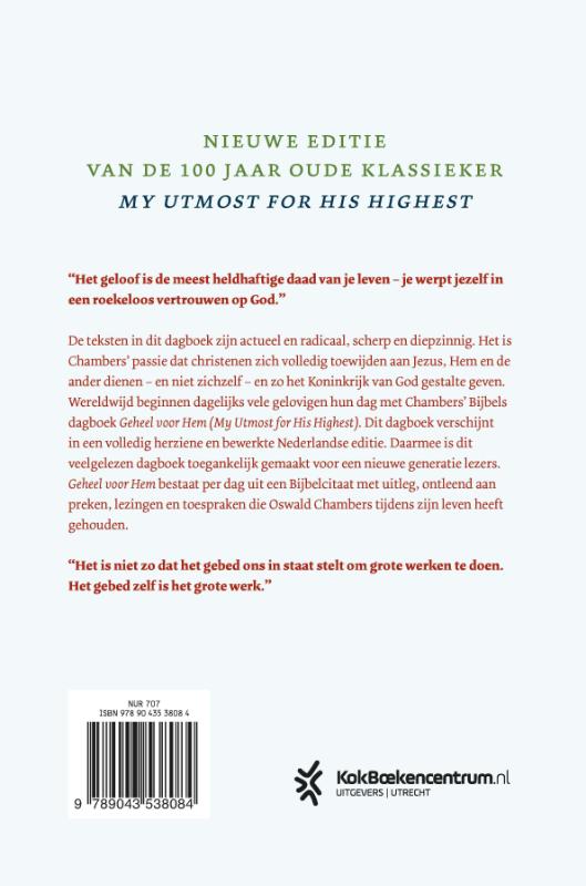Geheel voor Hem