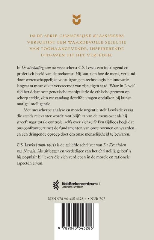 De afschaffing van de mens – Christelijke klassieker