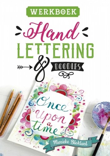 Handlettering en doodles werkboek