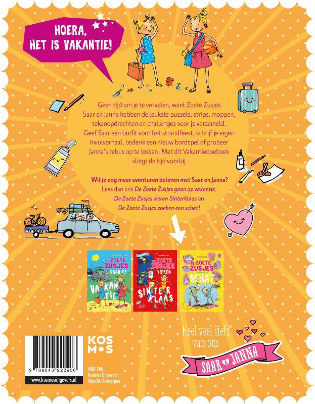 Het grote Zoete Zusjes vakantiedoeboek - Afbeelding 2