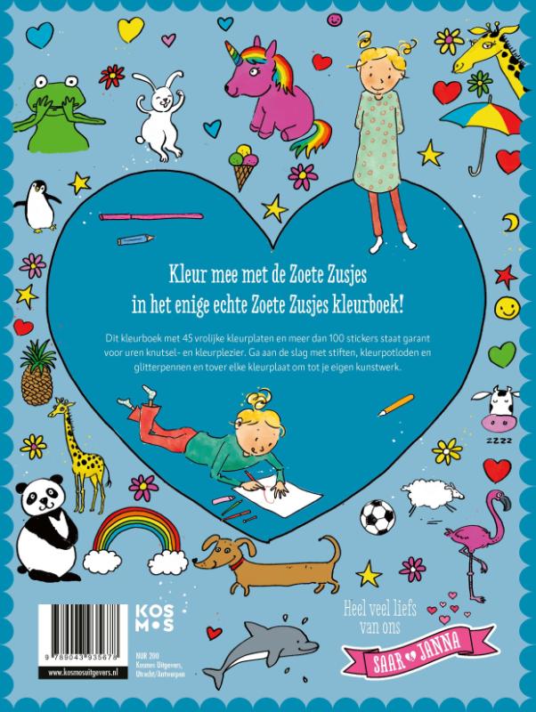 De Zoete Zusjes kleurboek