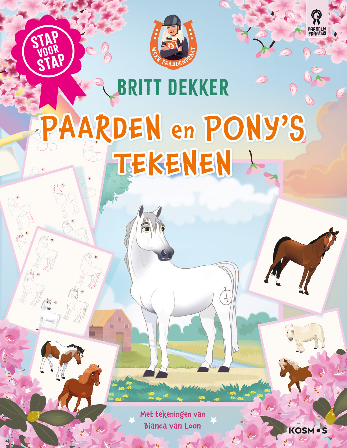 Stap voor stap paarden en pony’s tekenen