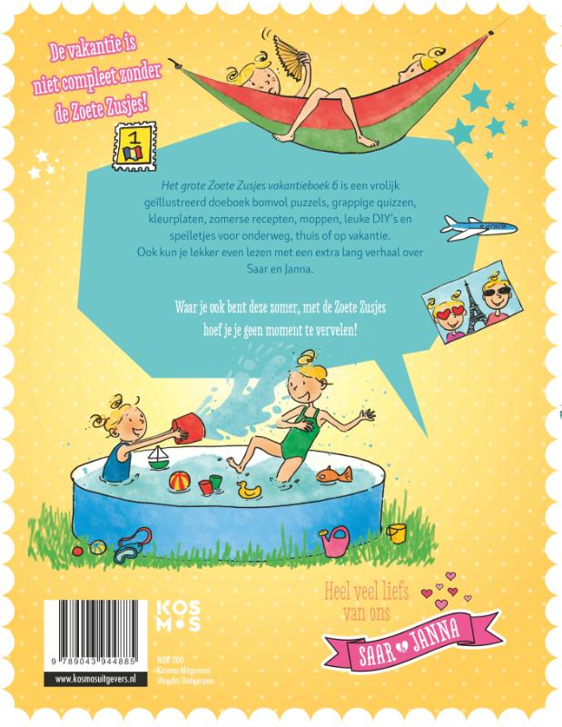 Het grote Zoete Zusjes vakantieboek 6 - Afbeelding 2