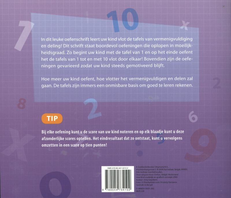 Mijn oefenschrift - De tafels 7-8 jaar groep 4 - Afbeelding 2