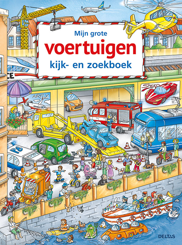 Mijn grote voertuigen kijk-en zoekboek