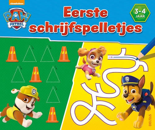 Paw Patrol eerste schrijfspelletjes – 3 – 4 jaar