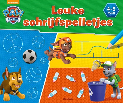 PAW Patrol leuke schrijfspelletjes – 4 – 5 jaar