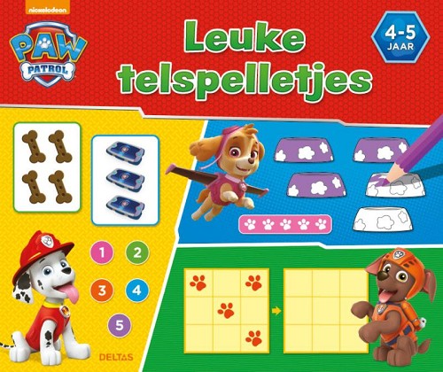 PAW Patrol leuke telspelletjes – 4 – 5 jaar
