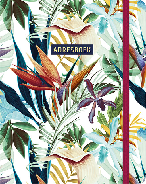 Adresboek (groot) – Tropical