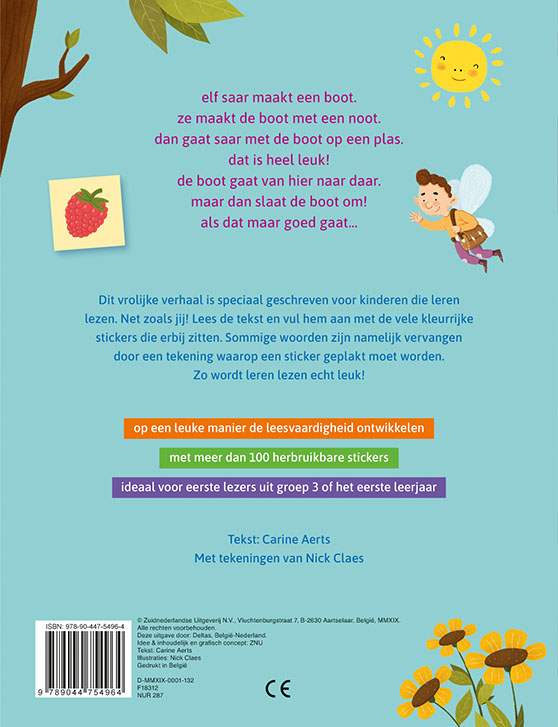 Ik leer lezen Stickerboek