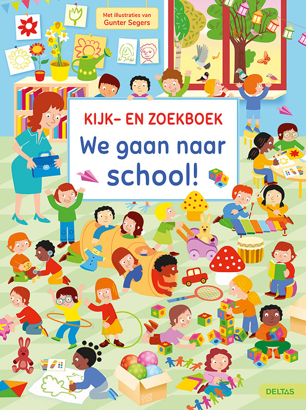 We gaan naar school!