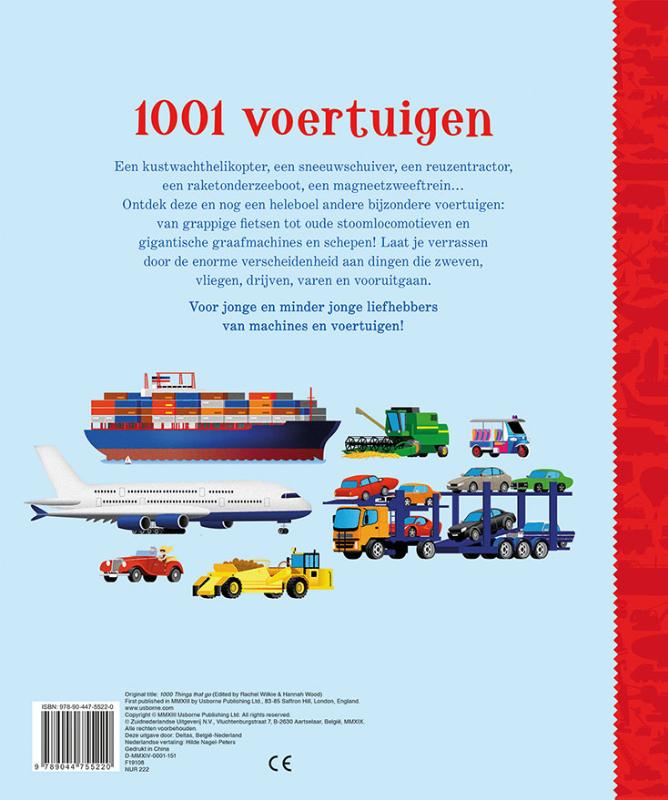 1001 voertuigen