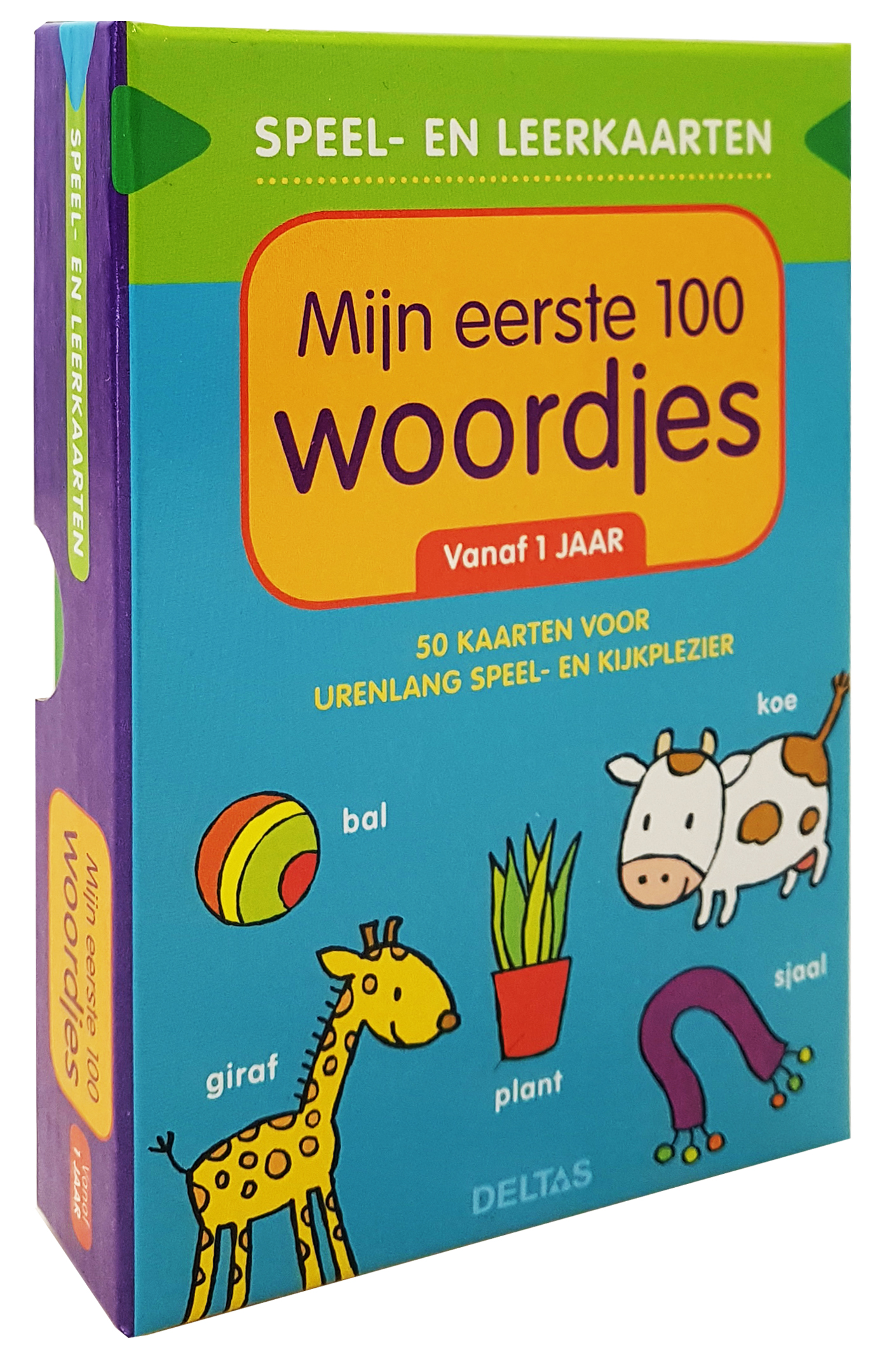 Speel- en leerkaarten – Mijn eerste 100 woordjes vanaf 1 jaar