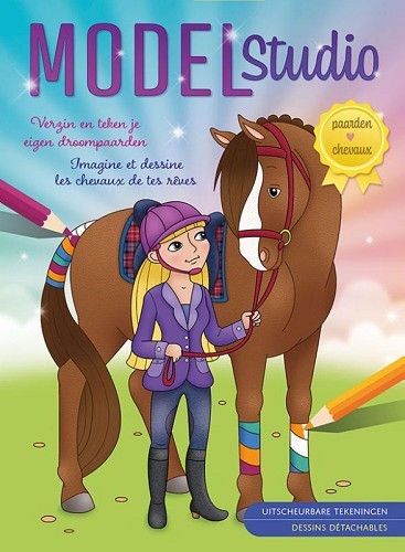 Verzin en teken je eigen droompaarden / Model Studio – Imagine et dessine les chevaux de tes rêves