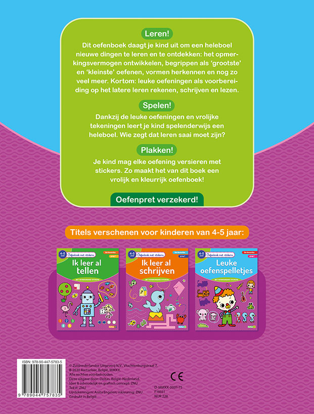 Leuke oefenspelletjes – 4-5 jaar groep 1