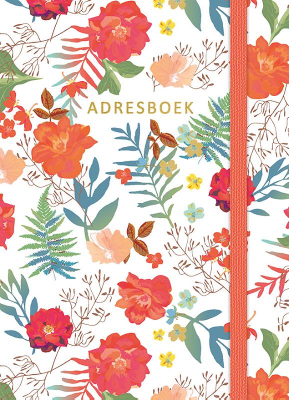 Adresboek (klein) – Flowers