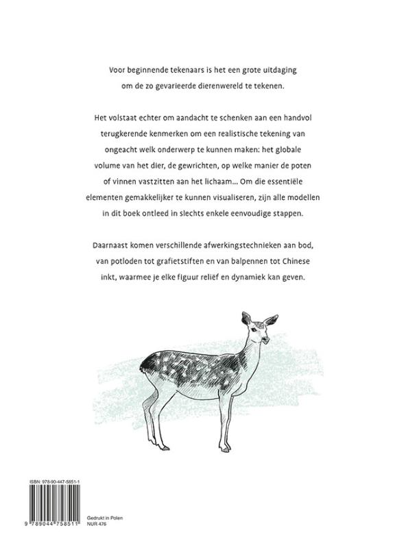 Stap voor stap dieren leren tekenen