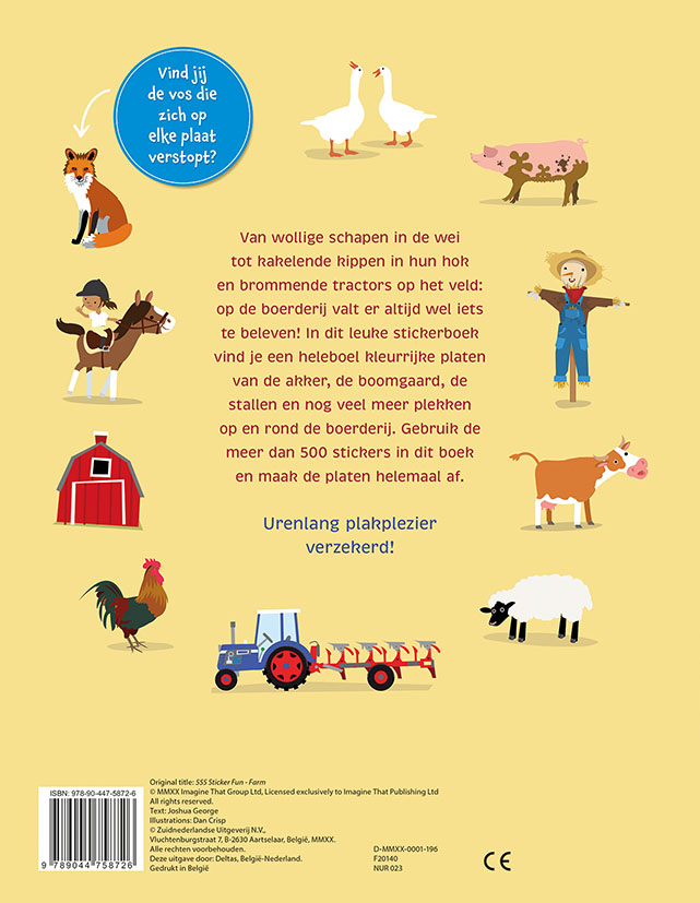 Super Stickerpret – Op de boerderij