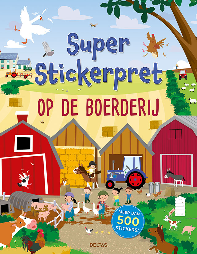 Super Stickerpret – Op de boerderij