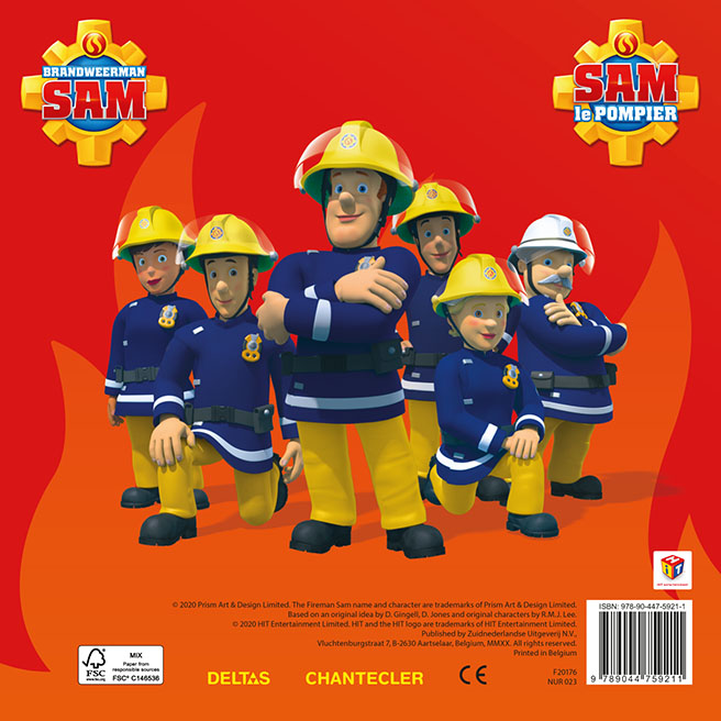 Brandweerman Sam Color Fun / Sam le pompier Color Fun - Afbeelding 2