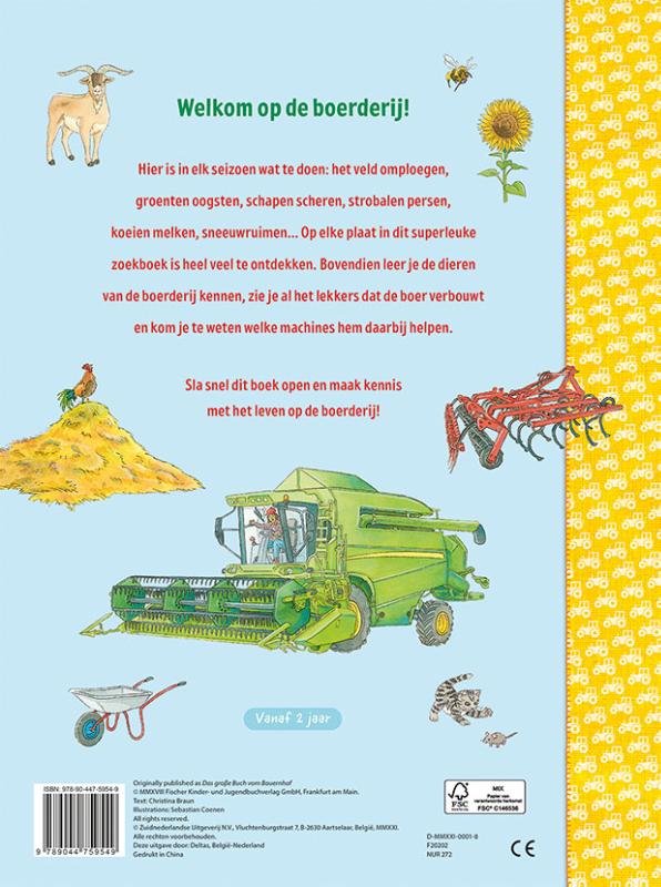 Kijk- en zoekboek – Op de boerderij