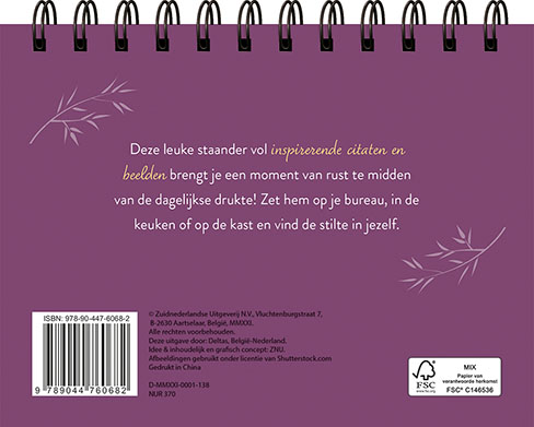 Kom tot rust – Tafelstaander