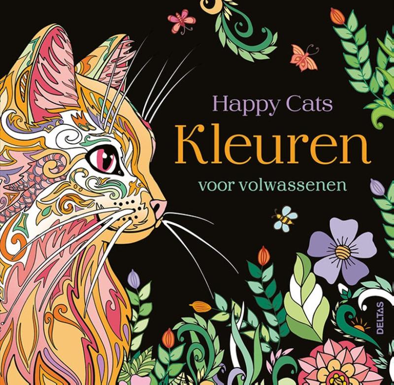 Happy Cats – Kleuren voor volwassenen