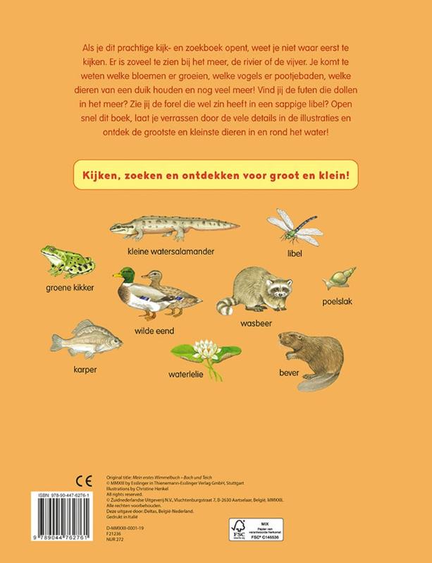 Kijk- en zoekboek – Bij het water