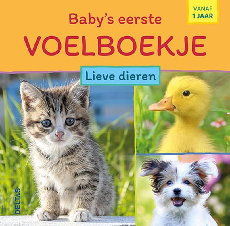Baby’s eerste voelboekje – Lieve dieren