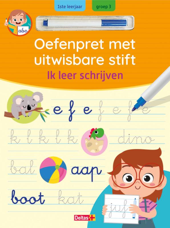 Oefenpret met uitwisbare stift – Ik leer schrijven