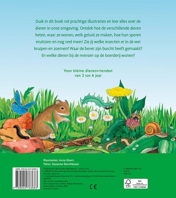 De dieren om ons heen – 2-4 jaar