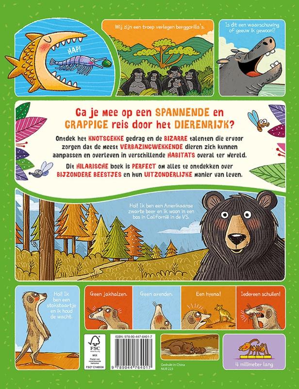De waanzinnige wereld van de dieren
