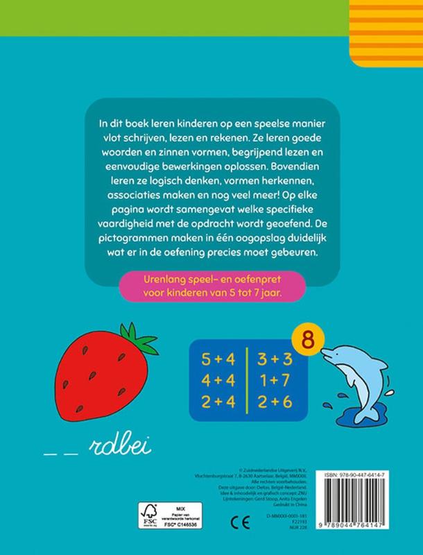 Ik speel en oefen! Eerste stappen naar tellen en schrijven (5-7j.)