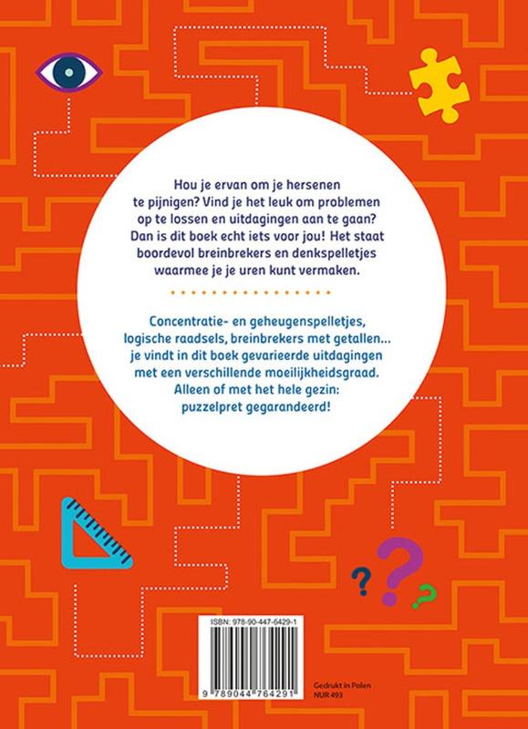 Het grote breinbrekers en denkspelletjes boek - Afbeelding 2