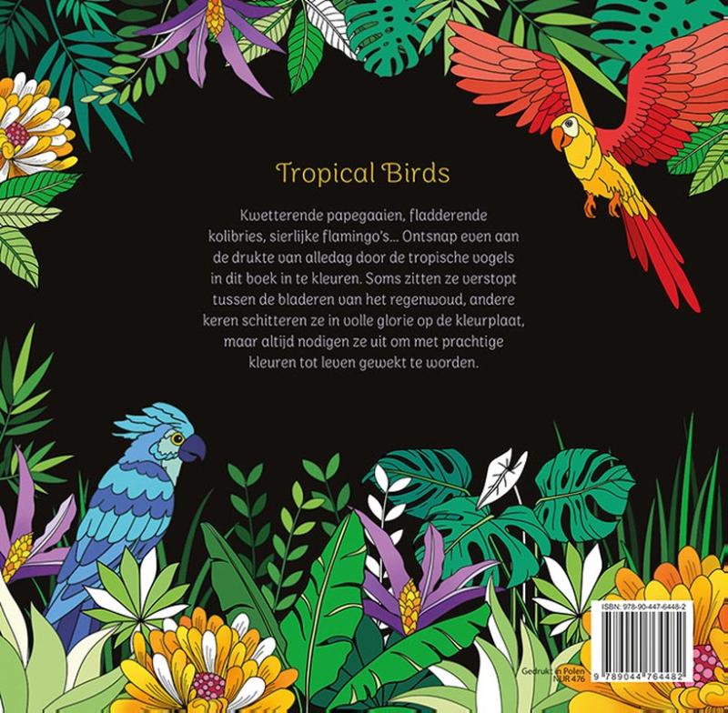 Tropical Birds – Kleuren voor volwassenen