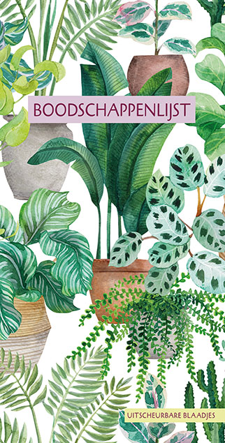 Boodschappenlijst – Urban Jungle