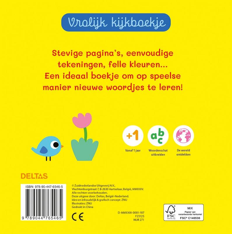 Vrolijk kijkboekje – eerste woordjes