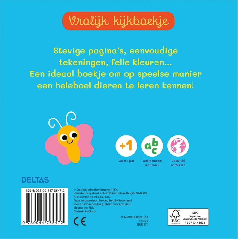 Vrolijk kijkboekje – Lieve dieren