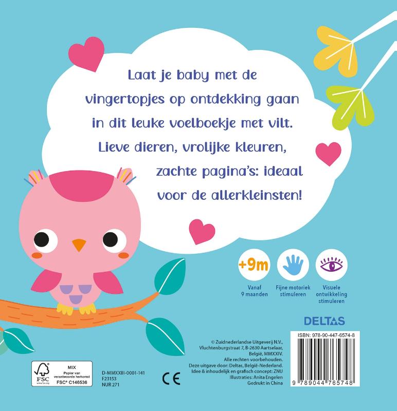 Baby’s zachte voelboekje