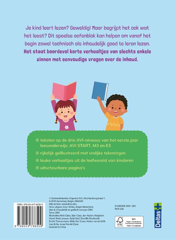 Reuzeleuk oefenblok begrijpend lezen – 1 ste leerjaar/ groep 3