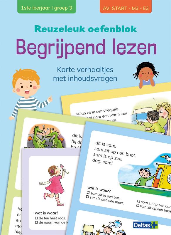 Reuzeleuk oefenblok begrijpend lezen – 1 ste leerjaar/ groep 3