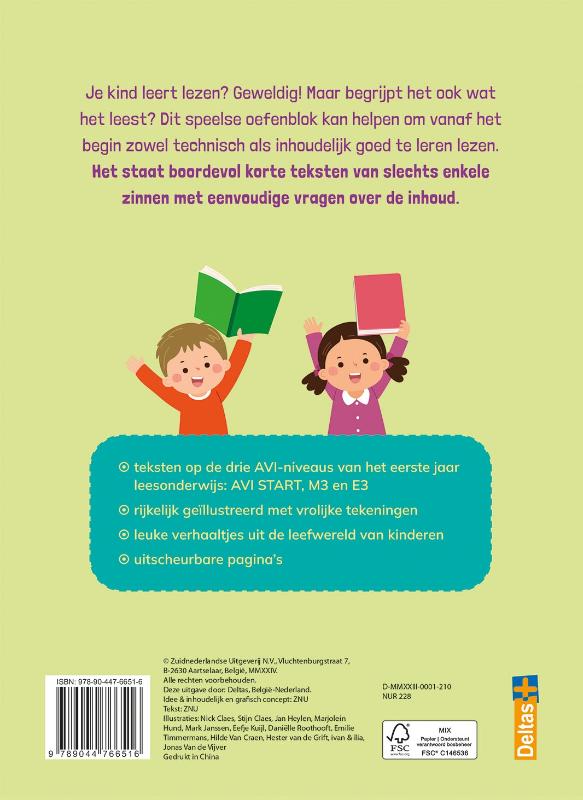 Superleuk oefenblok begrijpend lezen - 1ste leerjaar/ groep 3 - Afbeelding 2