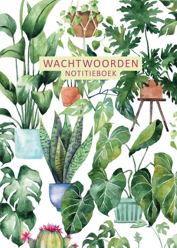 Wachtwoorden notitieboek – Urban jungle