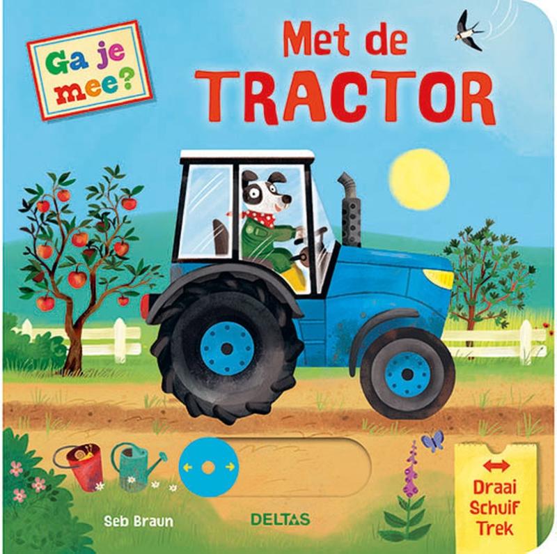 Ga je mee? – Met de tractor
