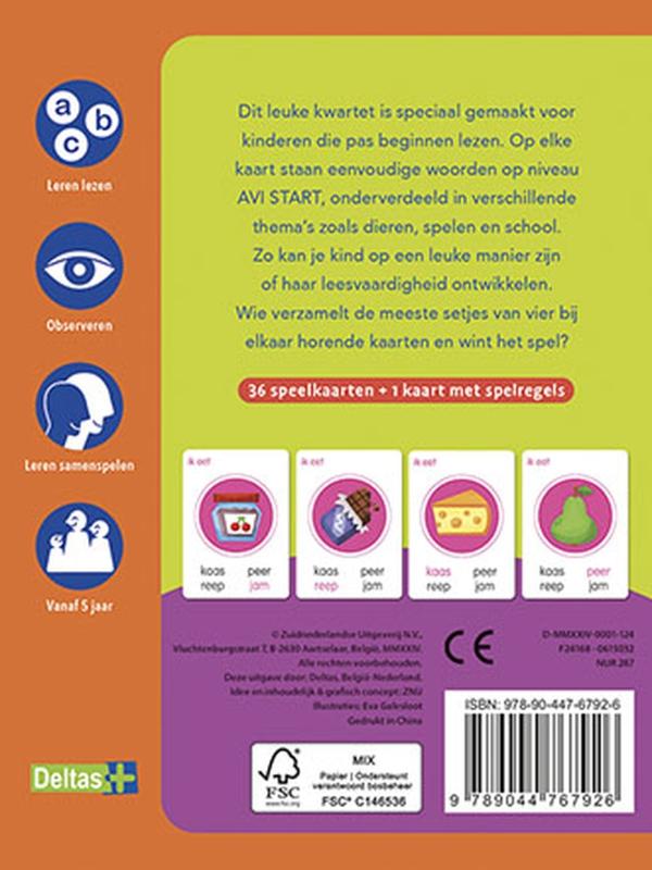 Kwartet – Eerste woorden lezen