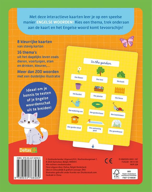 Ik leer Engelse woorden – oefenkaarten