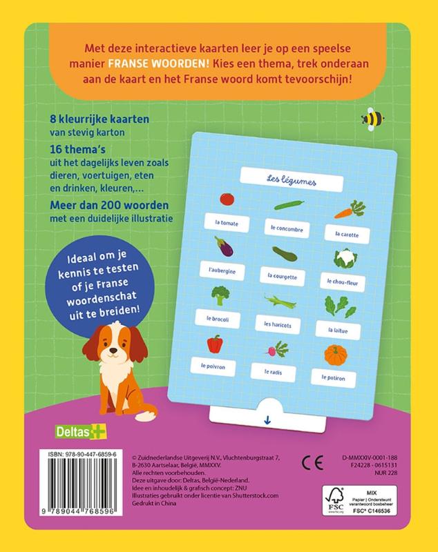 Ik leer franse woorden – oefenkaarten