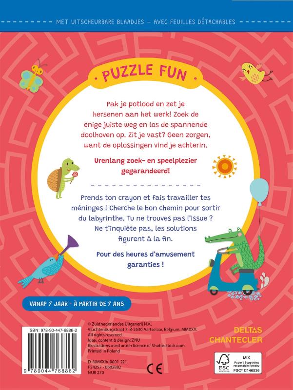 Puzzle Fun – Doolhoven / Puzzle Fun – Labyrinthes