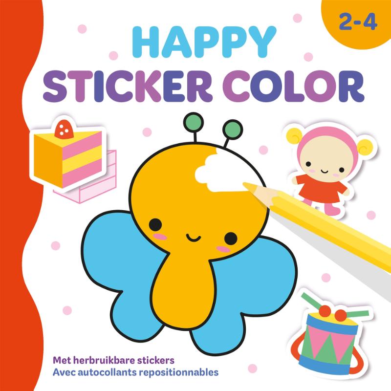 Happy Sticker Color – 2-4 jaar